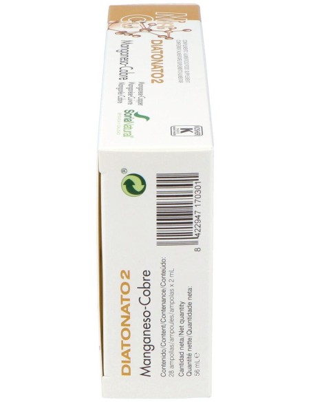 Soria Natural Diatonato 2 Manganeso Cobre 28X2Ml