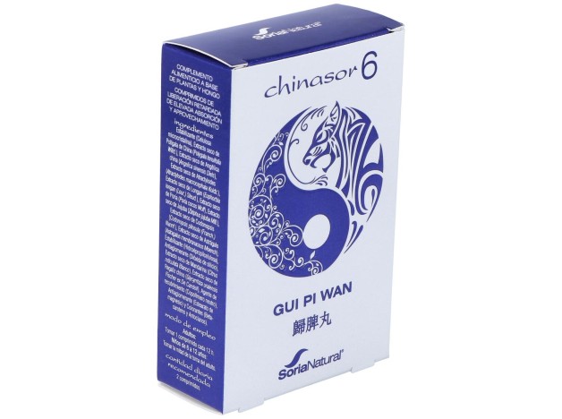 Soria Natural Chinasor 6 Gui Pi Wan 30Comp
