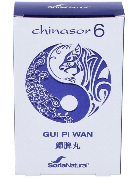 Soria Natural Chinasor 6 Gui Pi Wan 30Comp