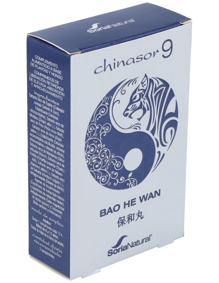Soria Natural Chinasor 9 Bao He Wan 30Comp