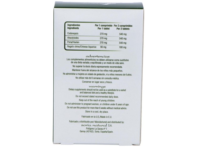 Soria Natural Chinasor 21 Sijun Zi Wan 30Comp