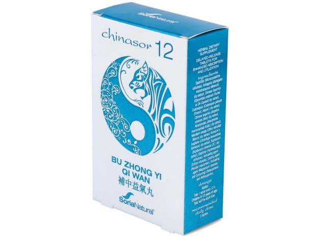 Chinasor 12 Bu Zhong Yi Qi Wan 30Comp.