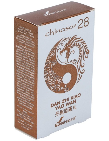 Soria Natural Chinasor 28 Dan Zhi Xiao Yao Wan 30 Comp