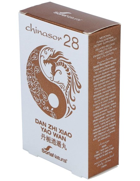 Soria Natural Chinasor 28 Dan Zhi Xiao Yao Wan 30 Comp