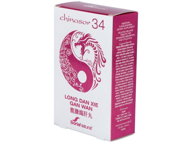 Chinasor 34 Long Dan Xie Gan Wan 30Comp.