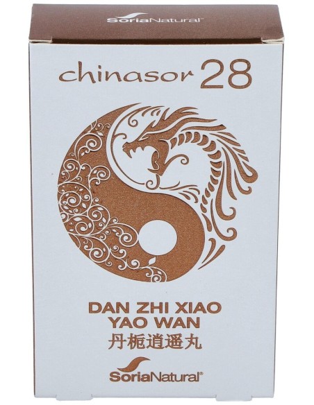 Soria Natural Chinasor 28 Dan Zhi Xiao Yao Wan 30 Comp