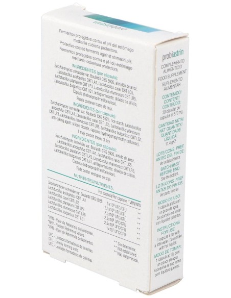 Soria Natural Probiastin 20Caps