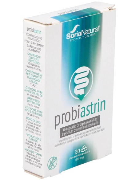 Soria Natural Probiastin 20Caps