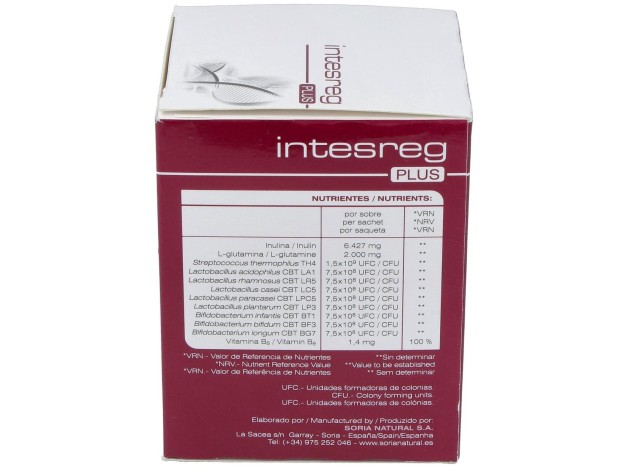 Soria Natural Intesreg Plus 14Sobres