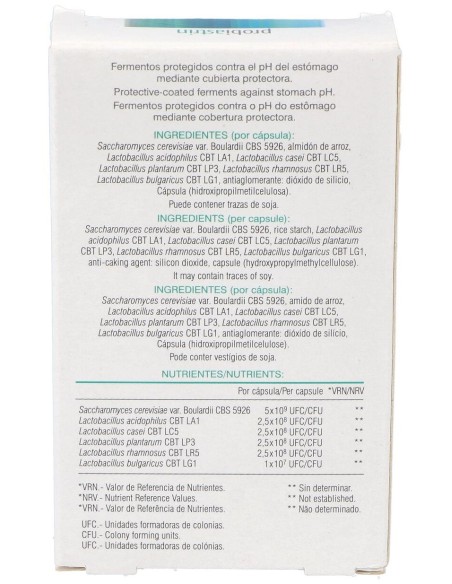 Soria Natural Probiastin 20Caps