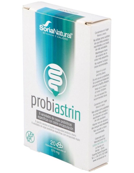 Soria Natural Probiastin 20Caps