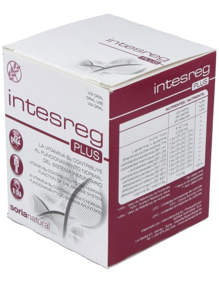 Soria Natural Intesreg Plus 14Sobres
