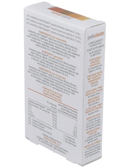 Soria Natural Probicobacter 21Comp
