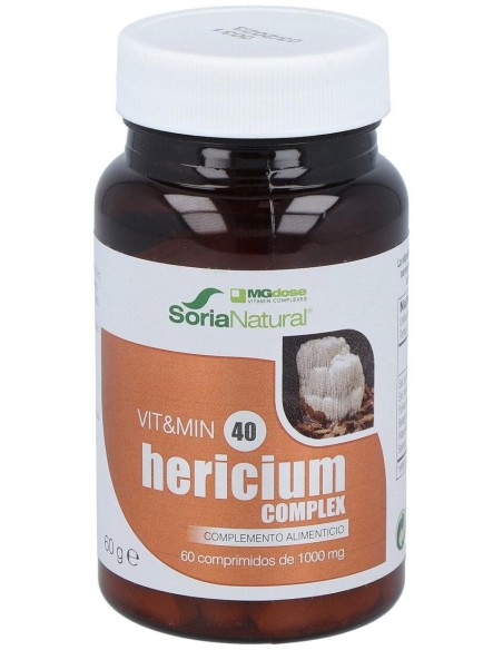 Mg Dose Soria Natural Vit%26Min 40 Hericium Complex 60Comp