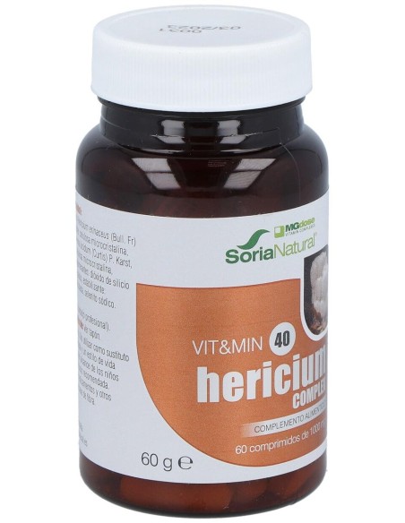 Mg Dose Soria Natural Vit%26Min 40 Hericium Complex 60Comp