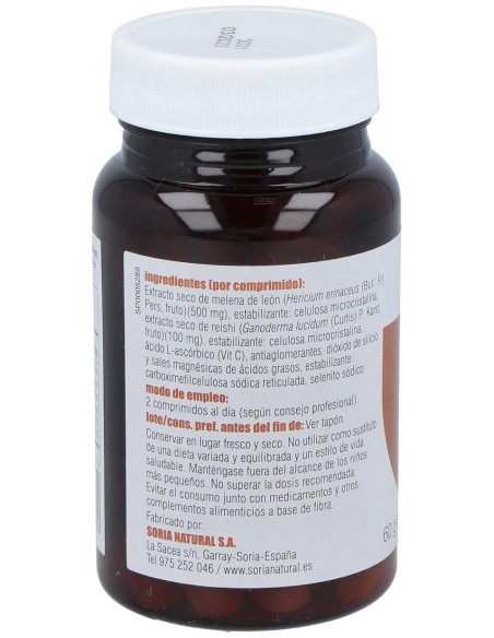 Mg Dose Soria Natural Vit%26Min 40 Hericium Complex 60Comp