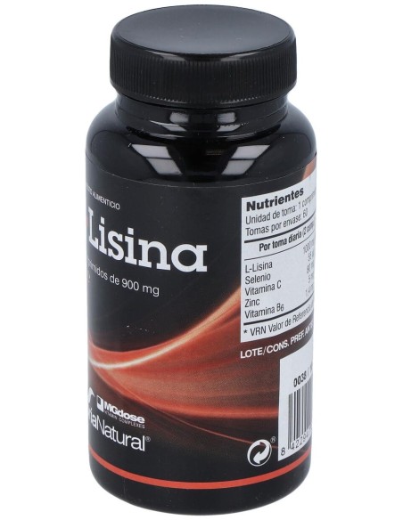 Mgdose L-Lisina 900Mg 60Comp