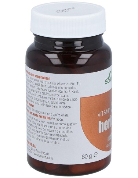 Mg Dose Soria Natural Vit%26Min 40 Hericium Complex 60Comp
