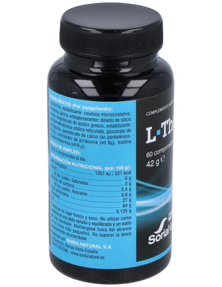 Soria Natural Mgdose L Theanina 700Mg 60Comp