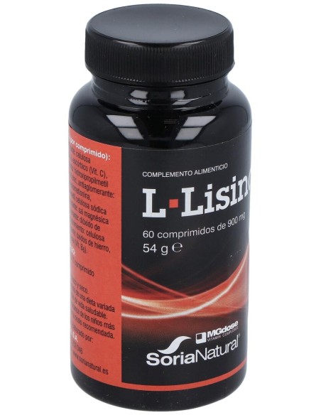 Mgdose L-Lisina 900Mg 60Comp