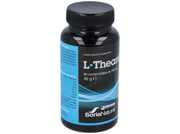 Soria Natural Mgdose L Theanina 700Mg 60Comp