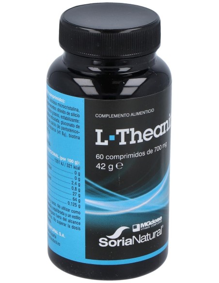 Soria Natural Mgdose L Theanina 700Mg 60Comp