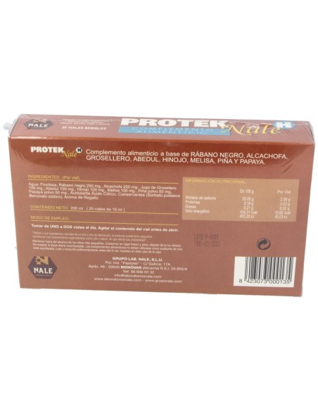 Nale Protek-H 20 Ampollas