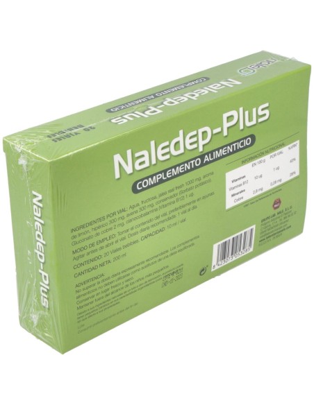 Nale Naledep Plus 20 Ampollas