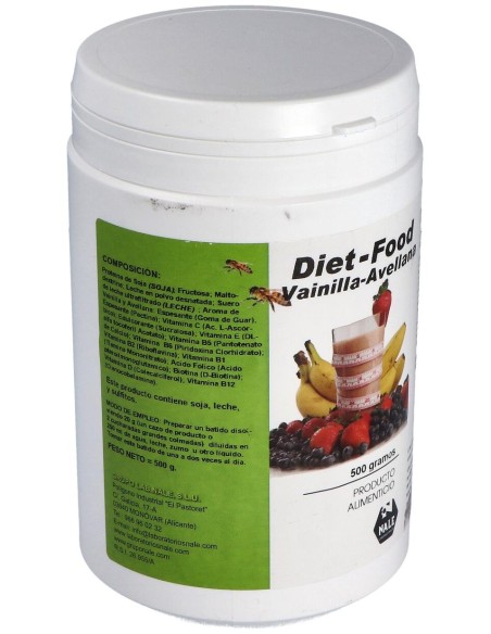 Diet Food Batido Vainilla Y Avellana 500Gr