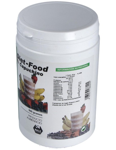 Diet Food Batido Sabor Capuccino 500Gr
