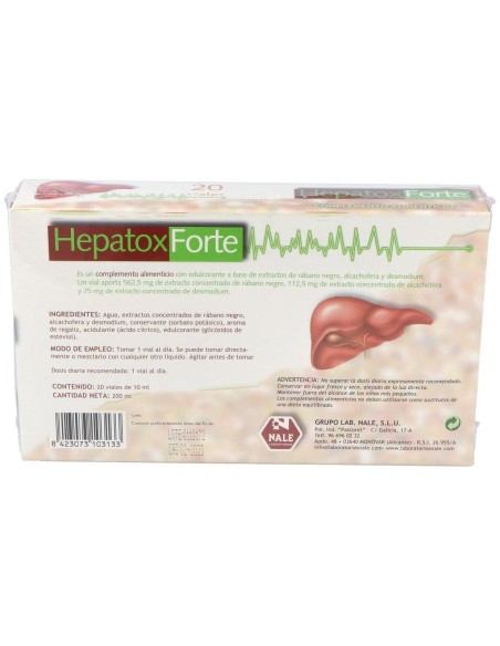 Nale Hepatox Forte 20 Viales