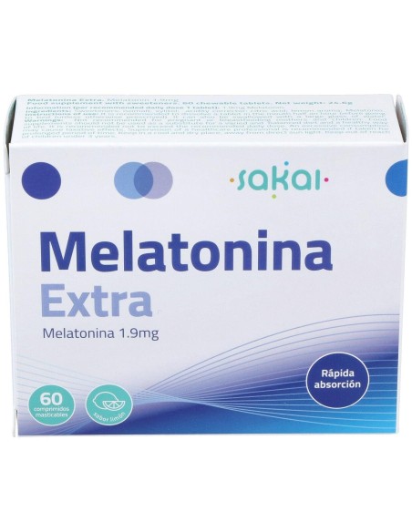 Sakai Melatonina Extra Masticable 60 Comp