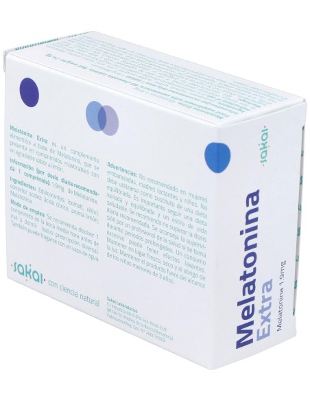 Sakai Melatonina Extra Masticable 60 Comp