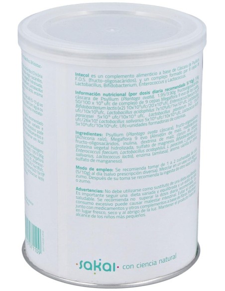 Intecol Complejo Probiotico 220Gr.