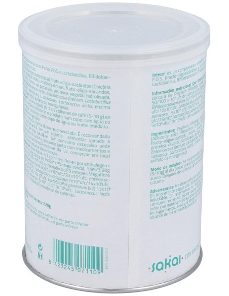Intecol Complejo Probiotico 220Gr.