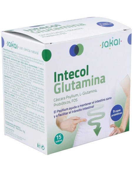 Sakai Intecol Glutamina 15 Sobres