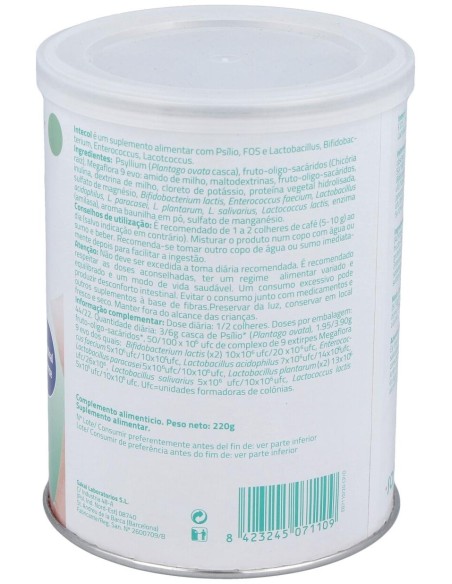 Intecol Complejo Probiotico 220Gr.