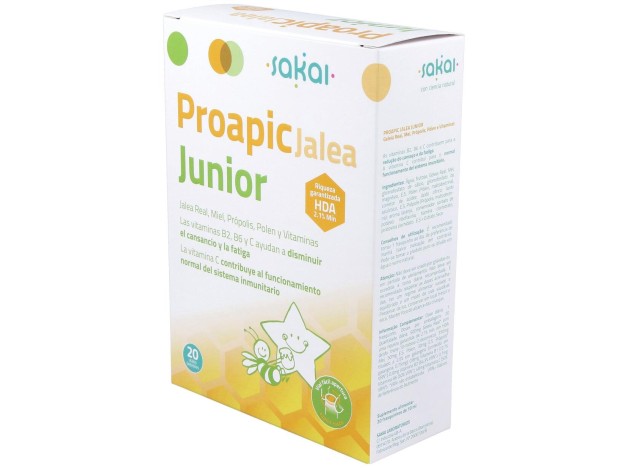 Proapic Jalea Real Infantil-Junior 20Amp.