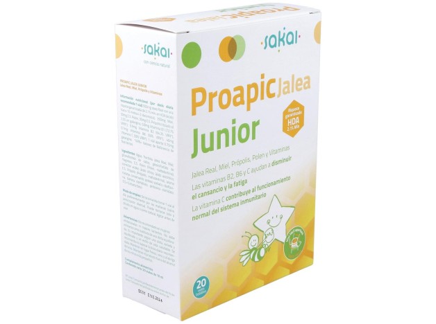 Proapic Jalea Real Infantil-Junior 20Amp.