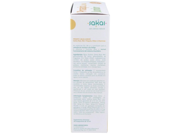 Proapic Jalea Real Infantil-Junior 20Amp.