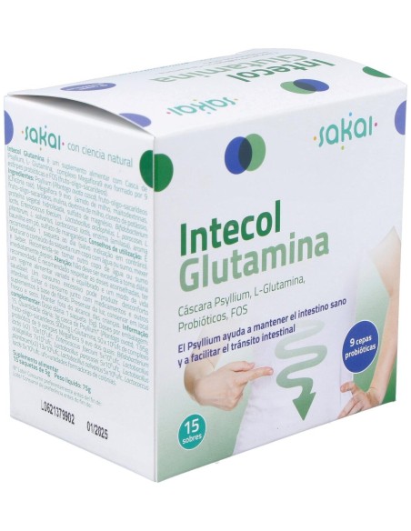 Sakai Intecol Glutamina 15 Sobres