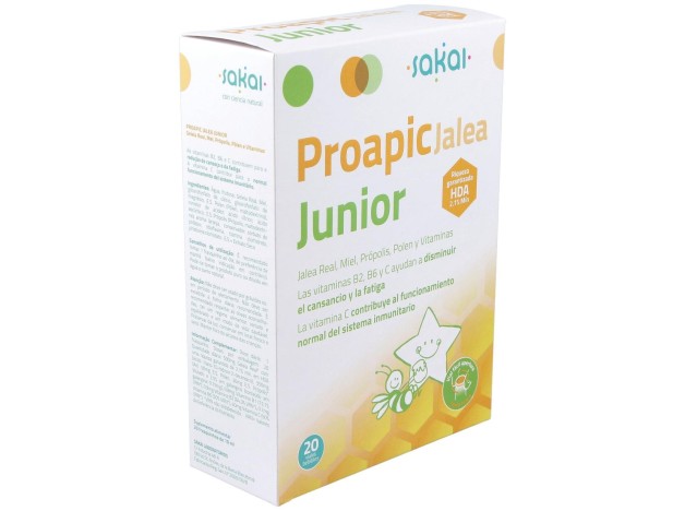 Proapic Jalea Real Infantil-Junior 20Amp.