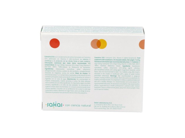 Sakai Coenzima Q-10 30 Comprimidos