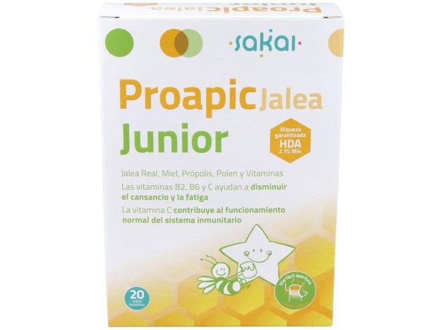 Proapic Jalea Real Infantil-Junior 20Amp.