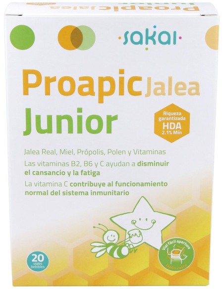 Proapic Jalea Real Infantil-Junior 20Amp.