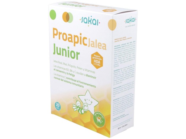 Proapic Jalea Real Infantil-Junior 20Amp.