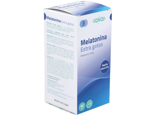 Melatonina Extra Gotas 60Ml.