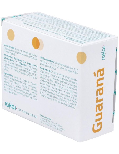 Sakai Guaraná 60 Cáps