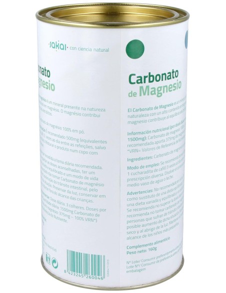 Sakai Carbonato De Magnesio 160G