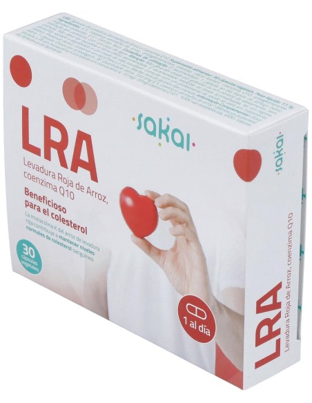 Lra Levadura Roja De Arroz + Q10 30Cap.